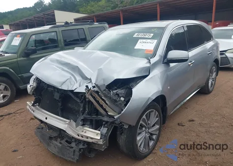 2018 Acura Mdx Technology Package Acurawatch Plus Pkg from USA, damaged, VIN 5J8YD3H59JL004932